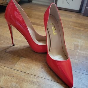 Red high heels